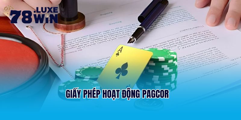 Giấy phép hoạt động PAGCOR